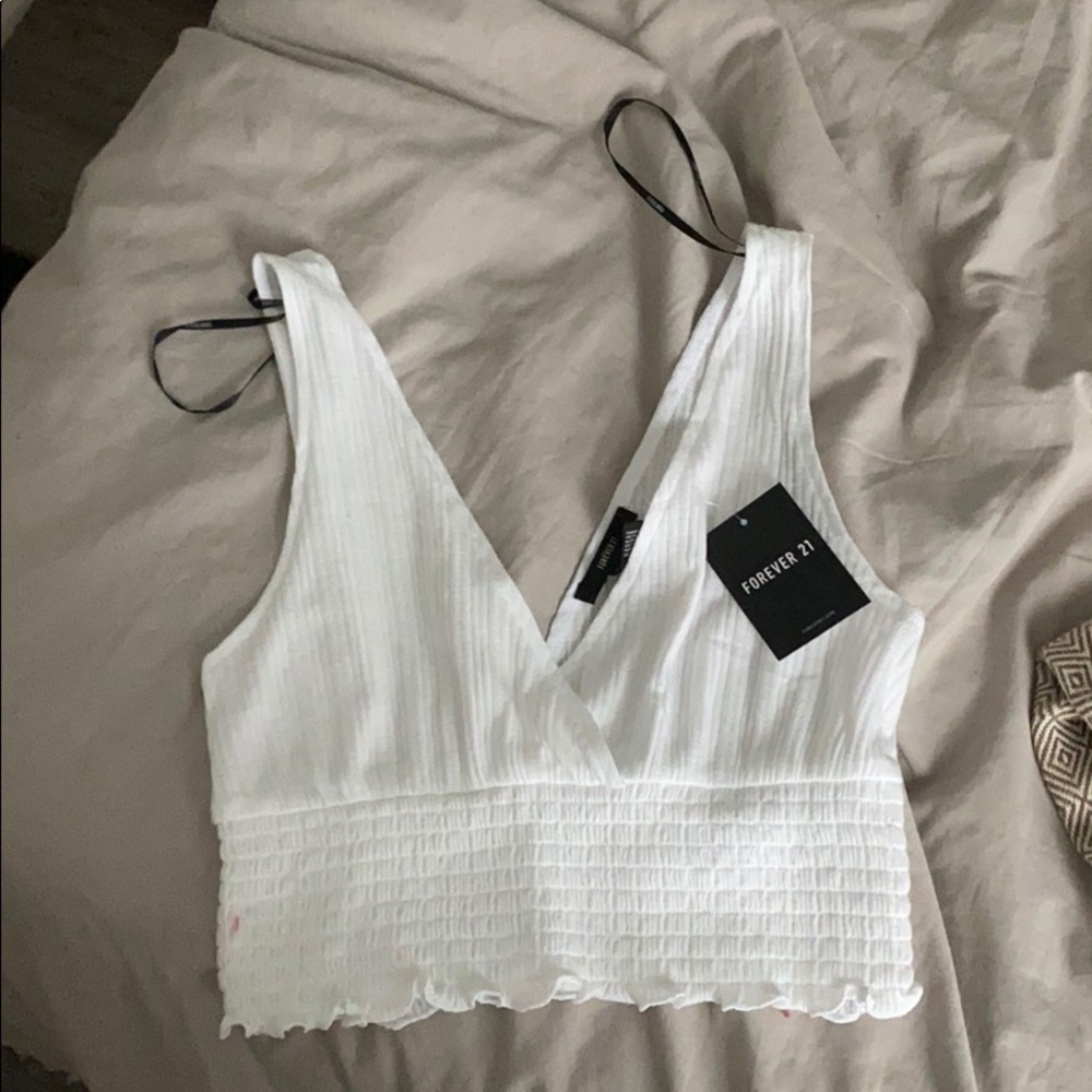 Forever 21 white top